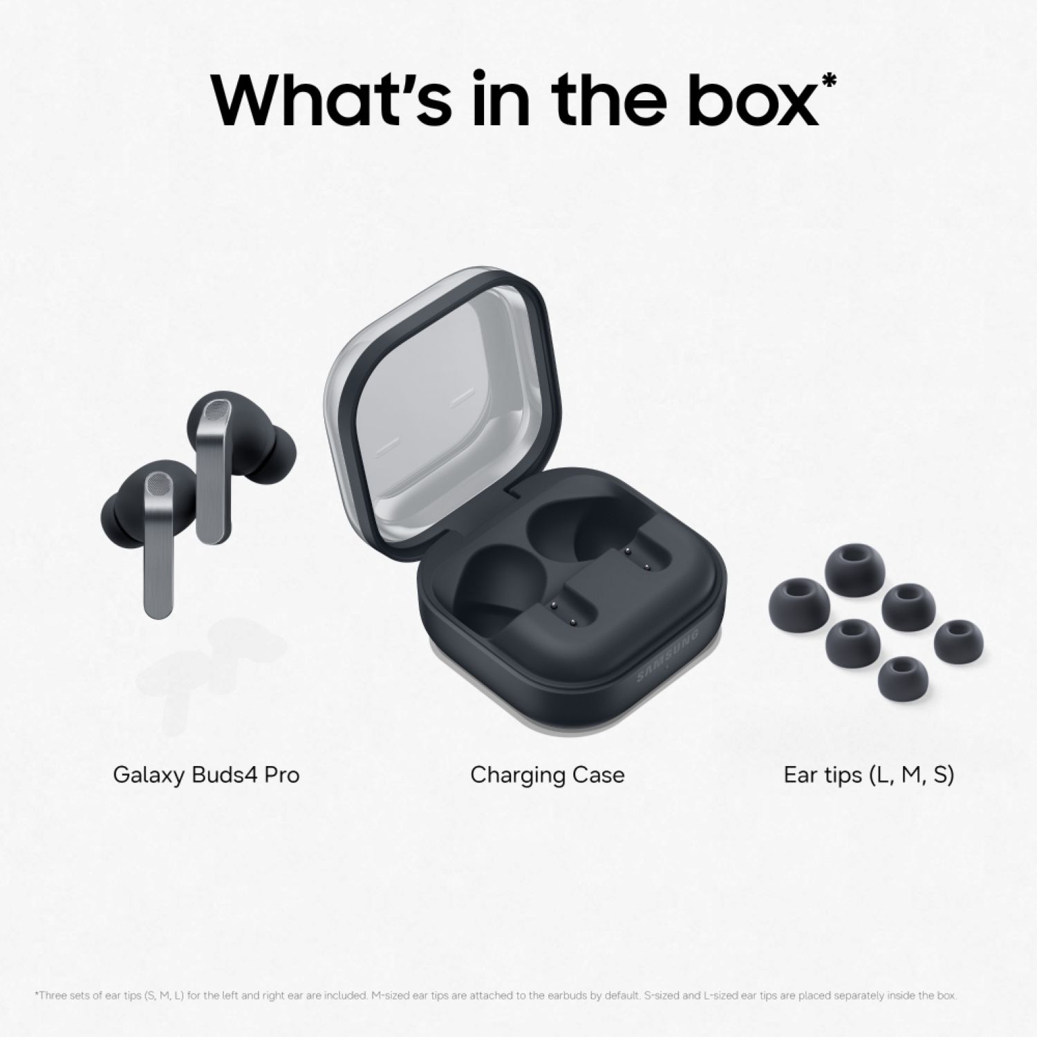 Buy Samsung Galaxy Buds4 Pro SM-R640NZKA TWS Earbuds with Active